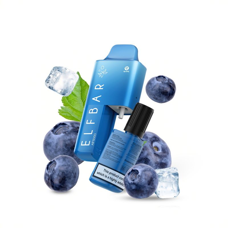 ELFBAR AF5000, Blueberry ICE